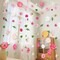 8 PCS Pink Artificial Flower Garland with Hooks – Hanging Floral Decorations for Wedding, Birthday, Baby Shower, Party & Home Décor